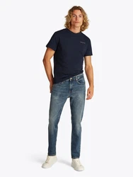 Tommy Jeans Slim-fit Jeans Austin Slim Tapered Hellblau/Blau