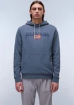 Napapijri B-aylmer Hoodie Mit Rundhalsausschnitt Blau/Grau/Dunkelblau/Hellblau
