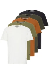 Blend T-Shirt BLEND BHTee Orange/Braun/Rot