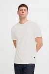 Blend T-Shirt BLEND BHTee Weiß/Khaki/Grau/Creme/Beige