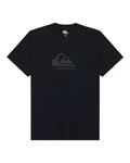 Quiksilver T-Shirt EV Comp Logo Dunkelblau/Schwarz/Blau