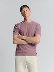 NO EXCESS T-Shirt Lila/Dunkelrot/Rosa