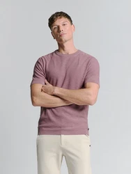 NO EXCESS T-Shirt Lila/Dunkelrot/Rosa