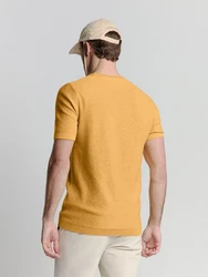 NO EXCESS T-Shirt Braun/Gelb/Orange
