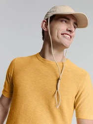 NO EXCESS T-Shirt Braun/Gelb/Orange