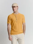 NO EXCESS T-Shirt Braun/Gelb/Orange