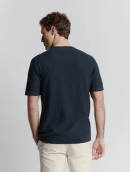 NO EXCESS T-Shirt Dunkelblau/Blau