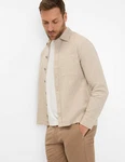 Brax Leinenhemd Style KAY Khaki/Beige