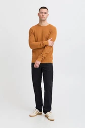 Blend Strickpullover BLEND BHPullover Braun/Orange