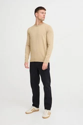 Blend Strickpullover BHPullover Khaki/Beige