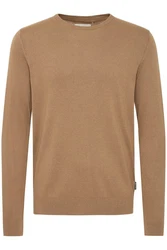 Blend Strickpullover BHPullover Khaki/Braun/Beige
