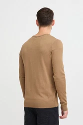 Blend Strickpullover BHPullover Khaki/Braun/Beige