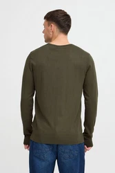 Blend Strickpullover BHPullover Dunkelgrün/Khaki