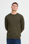 Blend Strickpullover BHPullover Dunkelgrün/Khaki