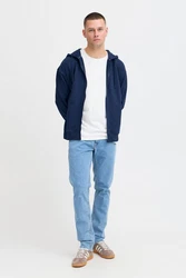 Blend Sweatjacke BHBRODY Dunkelblau/Blau