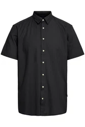 Blend Kurzarmhemd BLEND BHBOBBY Shirt Schwarz