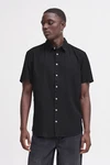 Blend Kurzarmhemd BLEND BHBOBBY Shirt Schwarz
