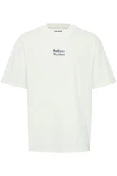 Blend T-Shirt BLEND BHJAMIL Weiß/Creme/Beige/Grau