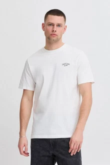 Blend T-Shirt BLEND BHJAMEY Weiß/Creme/Grau