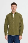 Blend Langarmhemd BHShirt Dunkelgrün/Grün/Khaki
