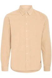 Blend Langarmhemd BHShirt Beige/Khaki/Braun