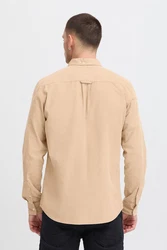 Blend Langarmhemd BHShirt Beige/Khaki/Braun
