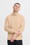 Blend Langarmhemd BHShirt Beige/Khaki/Braun