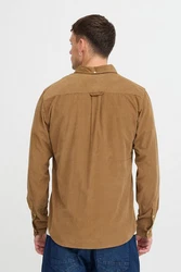 Blend Langarmhemd BHShirt Khaki/Braun/Beige