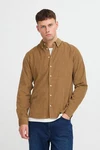 Blend Langarmhemd BHShirt Khaki/Braun/Beige