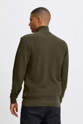 Blend Troyer Pullover Dunkelgrün/Khaki