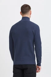 Blend Troyer Pullover Dunkelblau/Hellblau