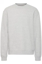 Blend Longsweatshirt BLEND BHBRODY Sweatshirt Crew Grau/Hellgrau