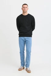 Blend Longsweatshirt BLEND BHBRODY Sweatshirt Crew Schwarz