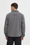 Blend Hemdjacke Shirt Hellgrau/Dunkelgrau/Grau