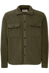 Blend Hemdjacke Shirt Dunkelgrün/Grün/Khaki
