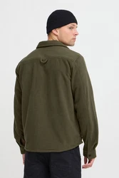 Blend Hemdjacke Shirt Dunkelgrün/Grün/Khaki