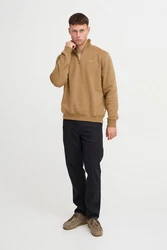 Blend Troyer Sweatshirt Khaki/Braun/Beige