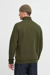 Blend Troyer Sweatshirt Dunkelgrün/Grün
