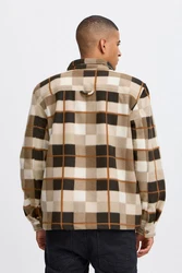Blend Kurzjacke BLEND BHShirt Braun/Beige/Hellblau