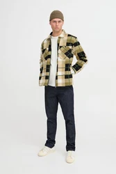 Blend Kurzjacke BLEND BHShirt Beige/Creme/Hellblau