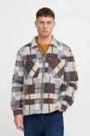 Blend Kurzjacke BLEND BHShirt Hellblau/Grau/Orange/Hellgrau