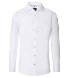 VENTI Businesshemd uni Weiß/Creme