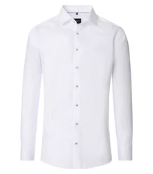 VENTI Businesshemd uni Weiß/Creme