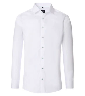 VENTI Businesshemd uni Weiß/Creme