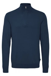 Blend Troyer Pullover Dunkelblau/Hellblau