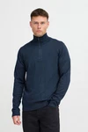 Blend Troyer Pullover Dunkelblau/Hellblau