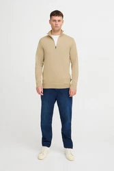 Blend Troyer Pullover Khaki/Beige