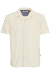 Blend Kurzarmhemd BLEND BHBOBBY Shirt Weiß/Beige/Khaki