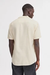 Blend Kurzarmhemd BLEND BHBOBBY Shirt Weiß/Beige/Khaki