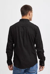 Blend Langarmhemd Style BHShirt Schwarz/Hellblau/Dunkelgrau/Rot